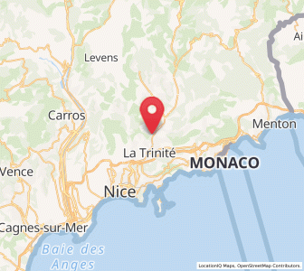 Map of Cantaron, Provence-Alpes-Côte d'Azur