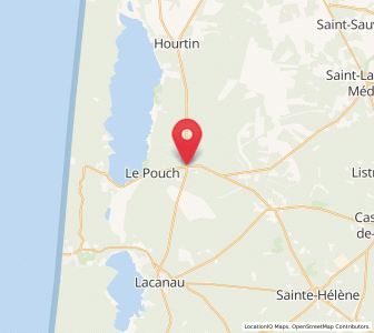 Map of Carcans, Nouvelle-Aquitaine