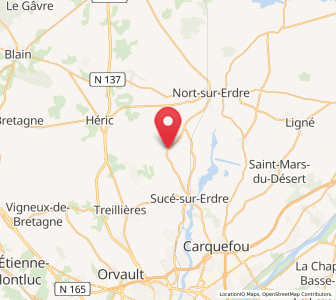 Map of Casson, Pays de la Loire