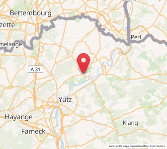 Map of Cattenom, Grand Est