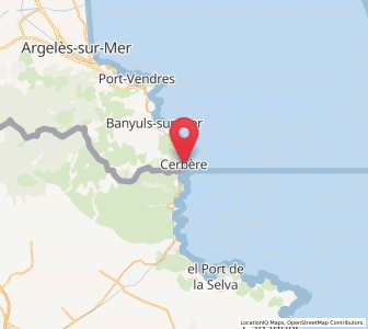 Map of Cervera de la Marenda, Occitanie