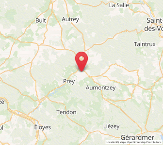 Map of Champ-le-Duc, Grand Est
