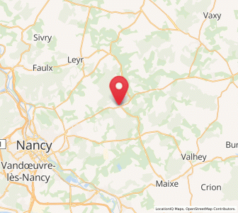 Map of Champenoux, Grand Est