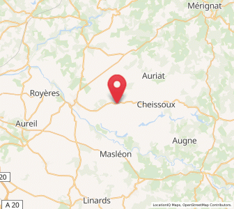 Map of Champnétery, Nouvelle-Aquitaine