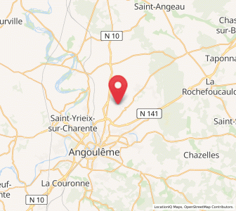 Map of Champniers, Nouvelle-Aquitaine