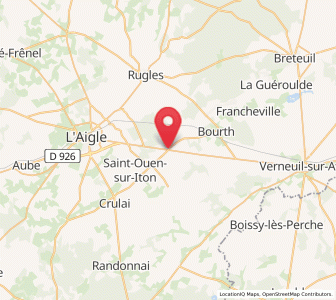 Map of Chandai, Normandy