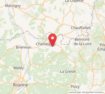 Map of Chandon, Auvergne-Rhône-Alpes