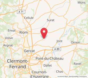 Map of Chappes, Auvergne-Rhône-Alpes