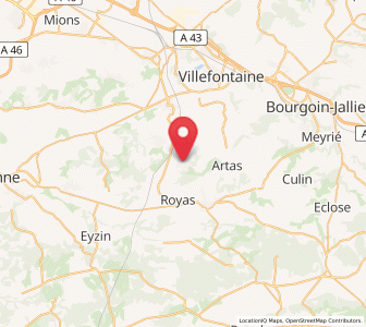 Map of Charantonnay, Auvergne-Rhône-Alpes