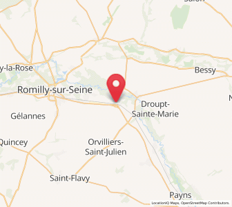 Map of Châtres, Grand Est