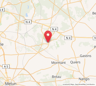 Map of Chaumes-en-Brie, Île-de-France