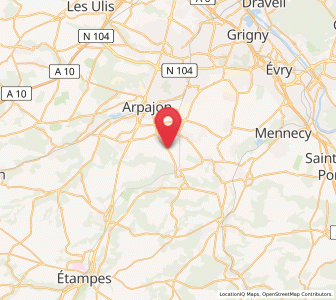 Map of Cheptainville, Île-de-France