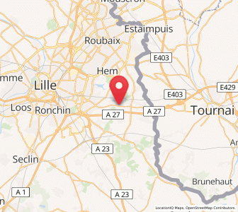 Map of Chéreng, Hauts-de-France