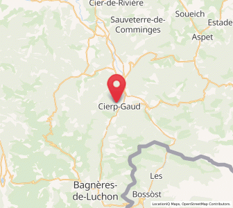 Map of Cierp-Gaud, Occitanie