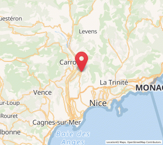 Map of Colomars, Provence-Alpes-Côte d'Azur