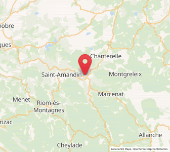 Map of Condat, Auvergne-Rhône-Alpes