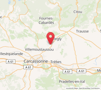 Map of Conques-sur-Orbiel, Occitanie