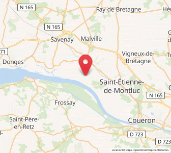 Map of Cordemais, Pays de la Loire