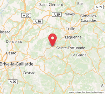 Map of Cornil, Nouvelle-Aquitaine