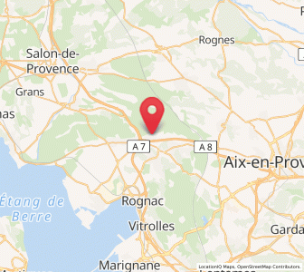 Map of Coudoux, Provence-Alpes-Côte d'Azur