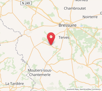 Map of Courlay, Nouvelle-Aquitaine