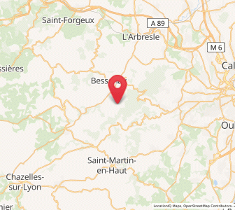 Map of Courzieu, Auvergne-Rhône-Alpes