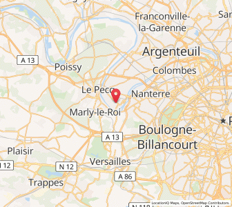 Map of Croissy-sur-Seine, Île-de-France