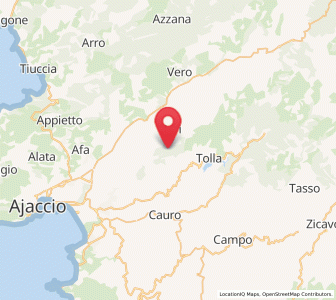 Map of Cuttoli-Corticchiato, Corsica