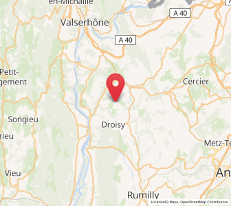 Map of Desingy, Auvergne-Rhône-Alpes