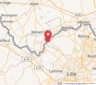 Map of Deûlémont, Hauts-de-France