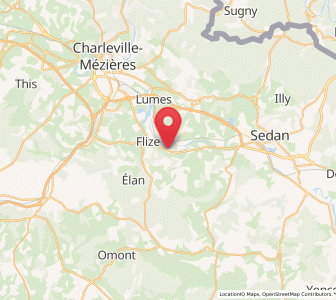 Map of Dom-le-Mesnil, Grand Est