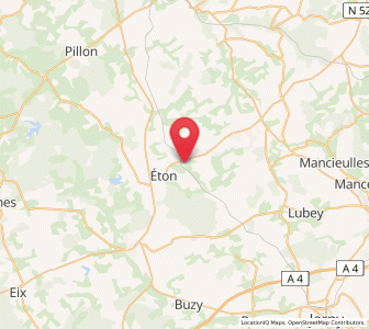 Map of Dommary-Baroncourt, Grand Est