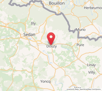 Map of Douzy, Grand Est
