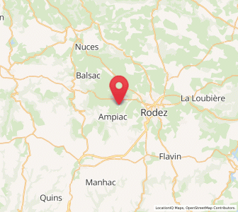 Map of Druelle, Occitanie
