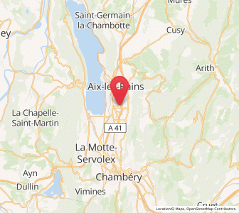 Map of Drumettaz, Auvergne-Rhône-Alpes