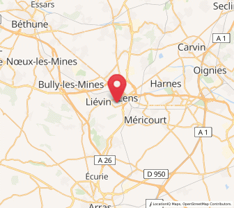 Map of Éleu-dit-Leauwette, Hauts-de-France