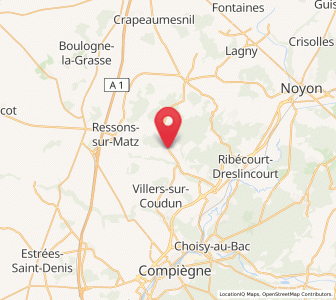 Map of Élincourt-Sainte-Marguerite, Hauts-de-France