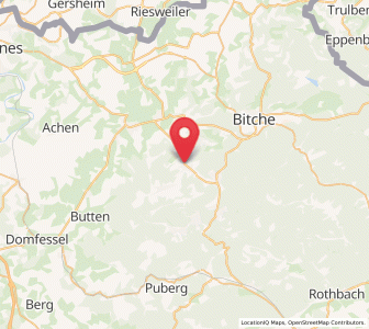 Map of Enchenberg, Grand Est