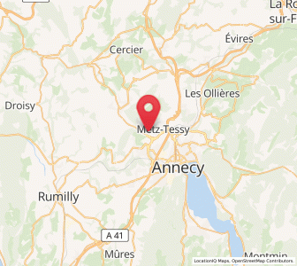 Map of Épagny, Auvergne-Rhône-Alpes