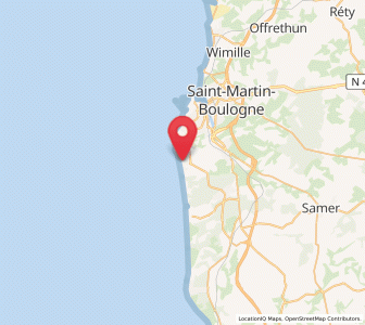 Map of Équihen-Plage, Hauts-de-France