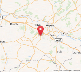 Map of Estillac, Nouvelle-Aquitaine