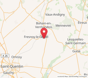 Map of Étaves-et-Bocquiaux, Hauts-de-France