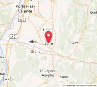 Map of Eurre, Auvergne-Rhône-Alpes
