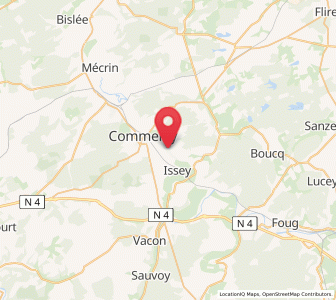 Map of Euville, Grand Est