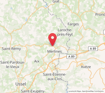 Map of Eygurande, Nouvelle-Aquitaine