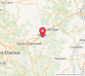 Map of Farnay, Auvergne-Rhône-Alpes