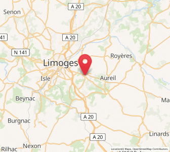 Map of Feytiat, Nouvelle-Aquitaine