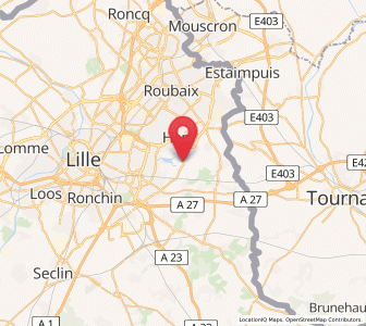 Map of Forest-sur-Marque, Hauts-de-France