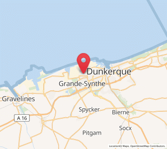 Map of Fort-Mardyck, Hauts-de-France