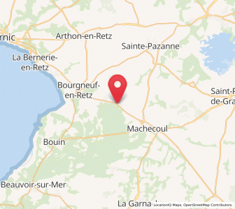 Map of Fresnay-en-Retz, Pays de la Loire